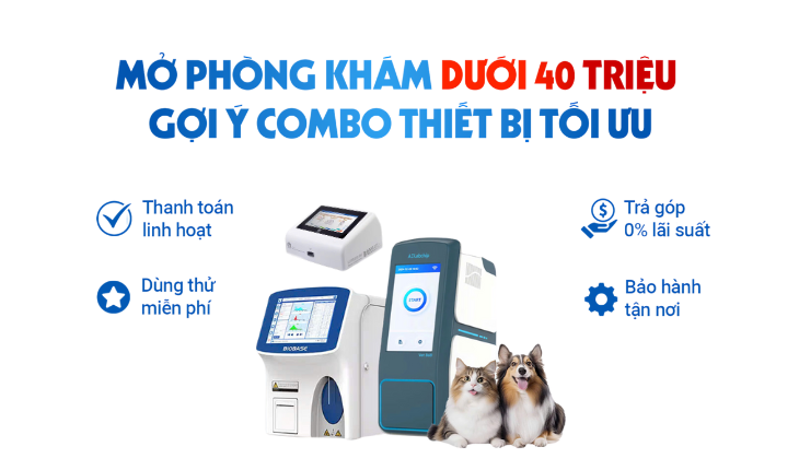 MỞ PHÒNG KHÁM THÚ Y